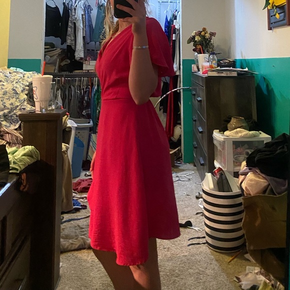pink dress, xs. super cute for church of formal event - Picture 2 of 4